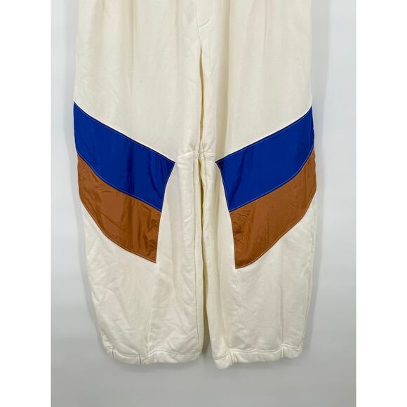 NWT Free People Movement Women's Hot Track Sweatpants Wide Leg Cream Size Large - Picture 5 of 6